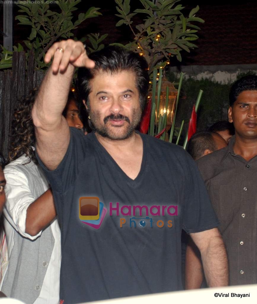Anil Kapoor at Aalim Hakim's hair lounge on 11th December 2008 