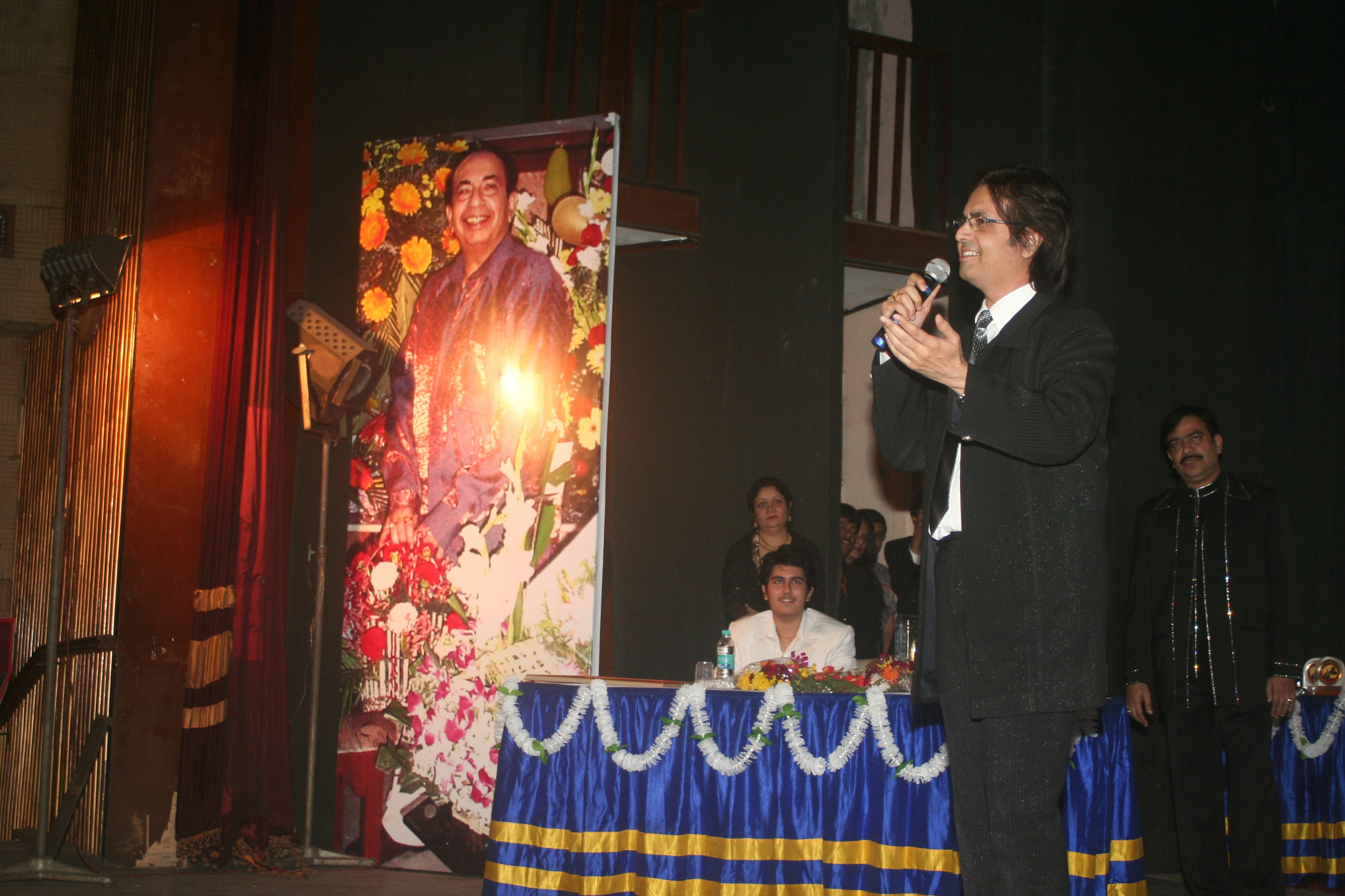 Coverage of Tribute to A Legend program on 30th Nov 2008 
