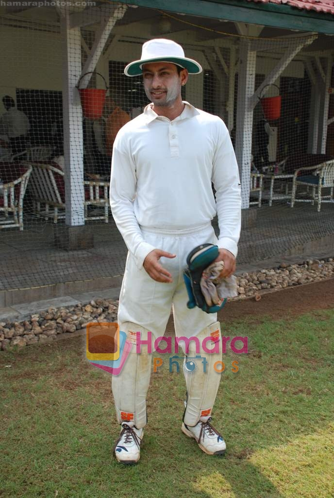 Indraneil Sengupta at Boxy Boys cricket match in Bombay Gymkhana on 13th December 2008 