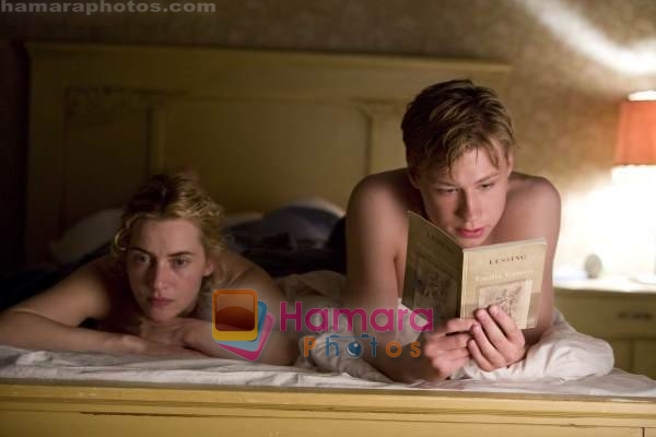 Kate Winslet, David Kross  in still from the movie The Reader