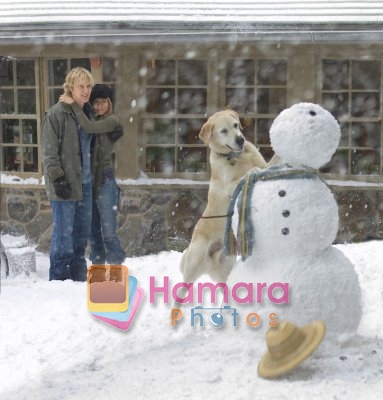 Jennifer Aniston, Owen Wilson  in still from the movie Marley and Me