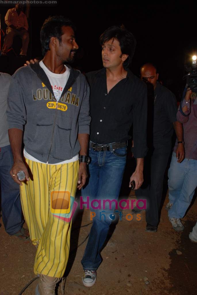 Ritesh Deshmukh at the launch of Vashu Bhagnani's son - Jackie in Film City on 24th December 2008 