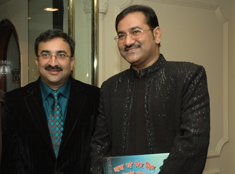Ashish Goyle, Sudesh Bhosle at the launch of film Jalebi Culture on 28th Dec 2008
