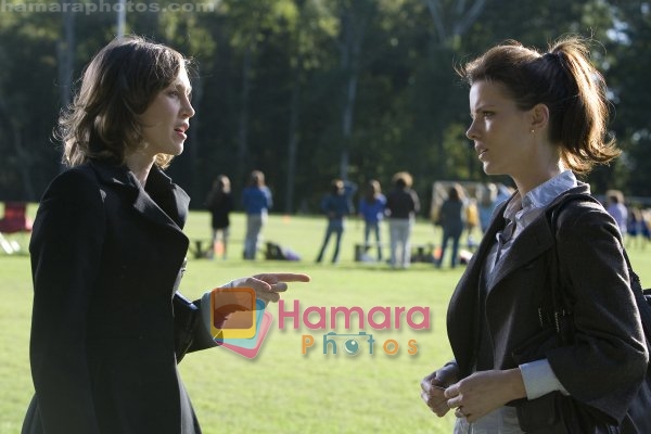 Kate Beckinsale, Vera Farmiga in still from the movie Nothing But the Truth