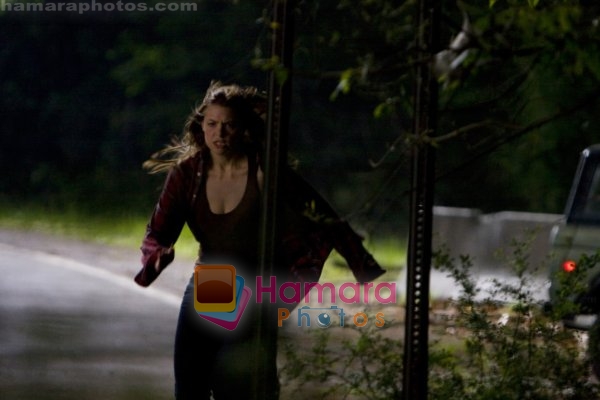 Jaime King in still from the movie My Bloody Valentine 3-D