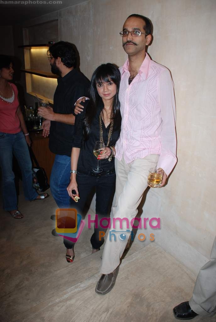 Ira Dubey, Rohan Sippy at the Film President is Coming bash in Salt Water Grill, Bandra on 6th Jan 2009