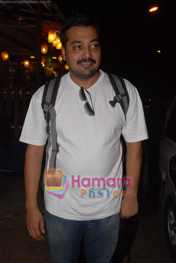 Anurag Kashyap at Al's Tattoo parlour in Carter Road, Bandra on 7th Jan 2009 