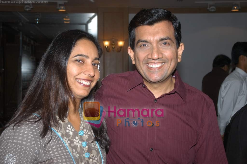 Sanjeev Kapoor with wife at Oops magazine launch in BJN on 7th Jan 2009 