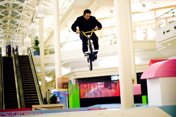 Mike Escamilla in still from the movie Paul Blart - Mall Cop