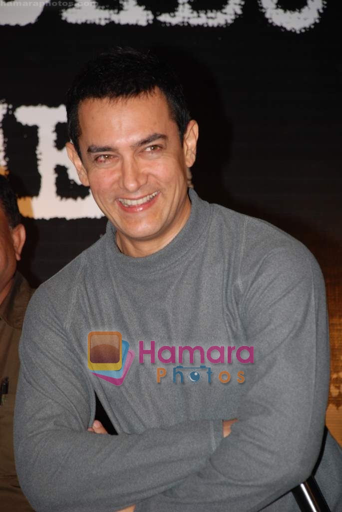 Aamir Khan at Ghajini success bash in J W Marriott on 12th Jan 2009 