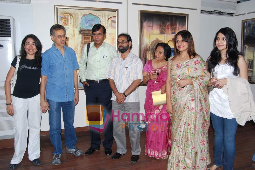 Ananya Banerjee at Pradeep Chandra and Ananya Banerjee's exhibition in Worli on 15th Jan 2009 
