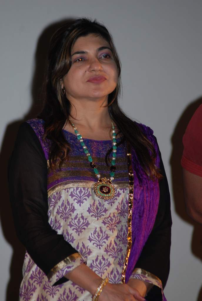 Alka Yagnik at Music launch of Mere Khwabon Mein Jo Aaye in PVR on 15th Jan 2009 