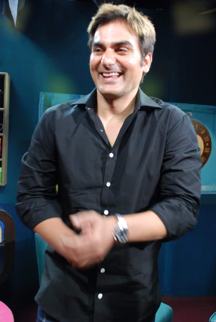 Arbaaz Khan at he promotion of film Mere Khwabon Mein Jo Aye on Bindass show in Worli on 19th Jan 2009 