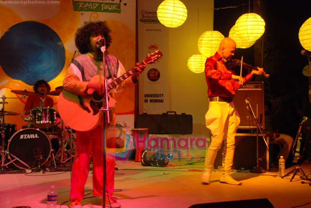 at the Swarathma live at Mumbai Festival in Bandra Fort on 20th Jan 2009 