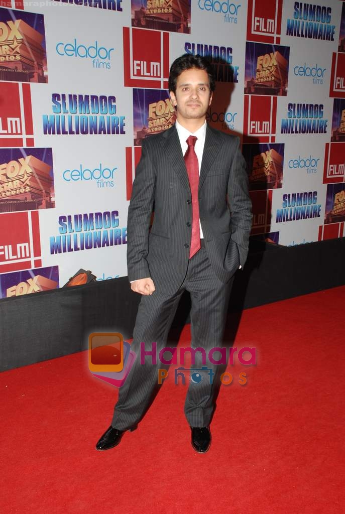Raghav Sanchar at Slumdog Millionaire premiere on 22nd Jan 2009 