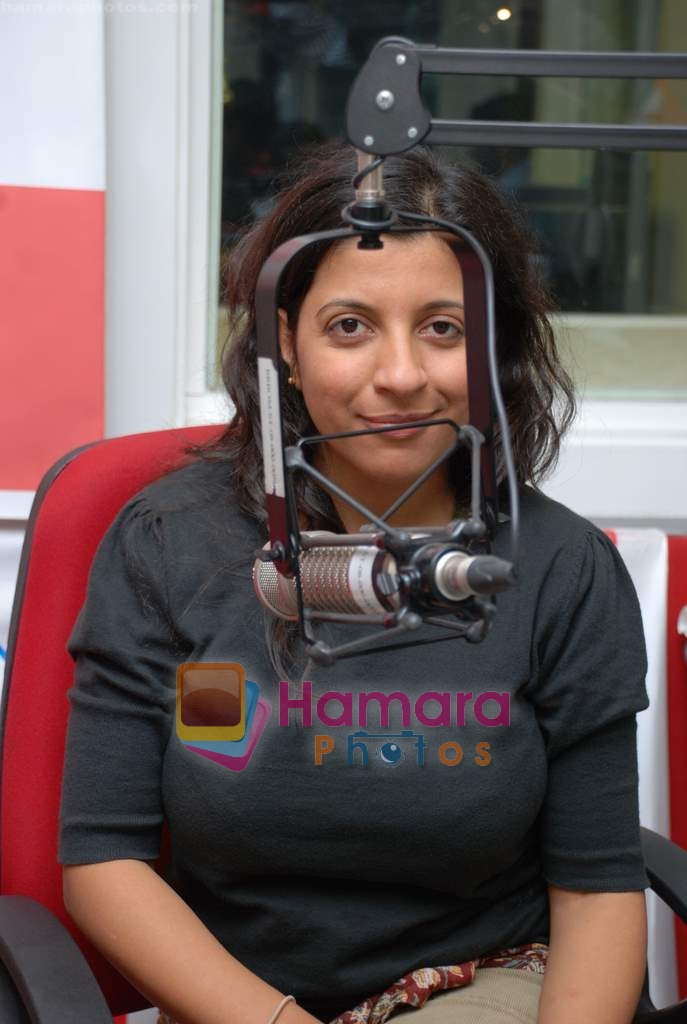 Zoya Akhtar at Big Fm studios in Andheri on 28th Jan 2009 