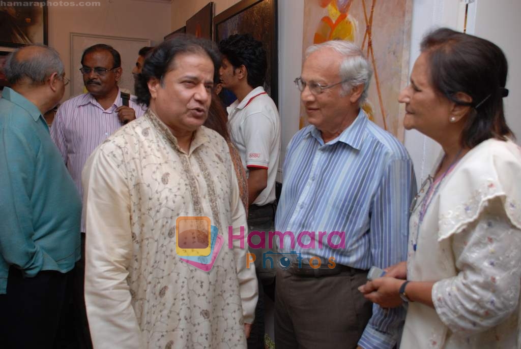Anup Jalota at Art Desh gallery's anniversary on 30th Jan 2009 