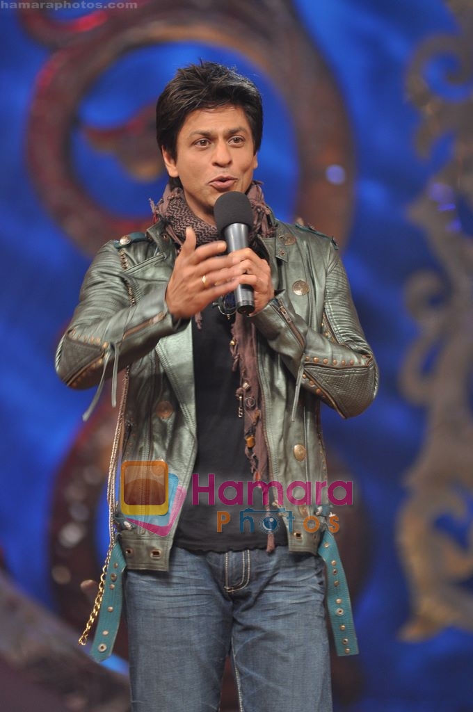 Shahrukh Khan at Nach Baliye 4 finale in Filmcity Studios, Mumbai on 1st Feb 2009 