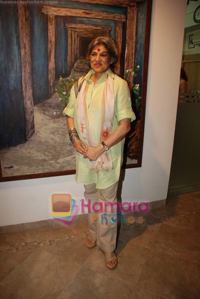 Dolly Thakore at Rukhsana Pathan's art event in Cymroza art gallery on 3rd Feb 2009 