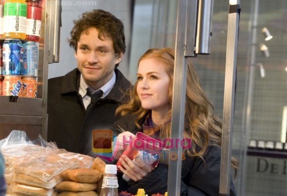 Hugh Dancy, Isla Fisher in still from the movie Confessions of a Shopaholic 