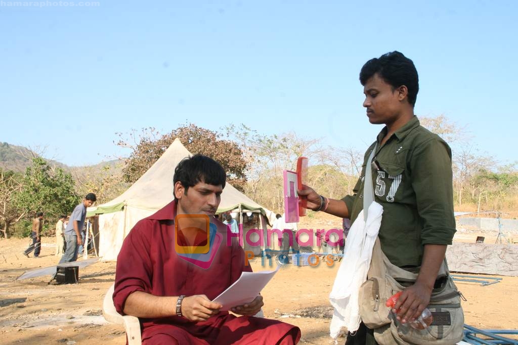 On Location of Total Ten in Filmcity on 4th Feb 2009 