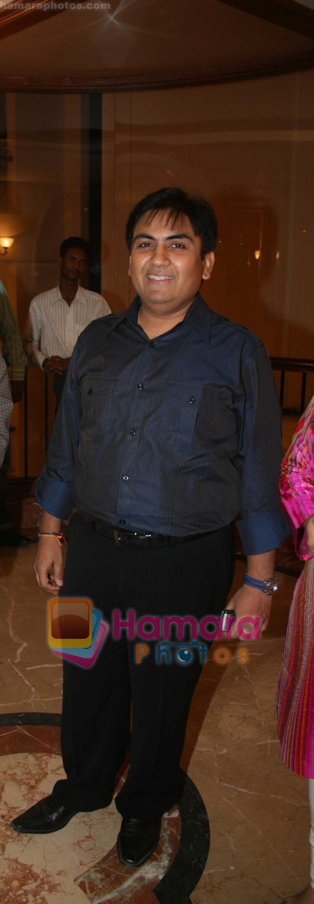Dilip Joshi at Taarak Mehta Ka Oolta Chasma � 100 episodes celebration in Club Millenium, Juhu on 5th Feb 2009
