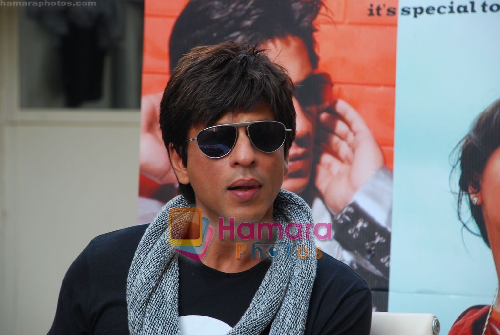 Shahrukh Khan at a press conference for his next film Billu Barber on 8th Feb 2009 