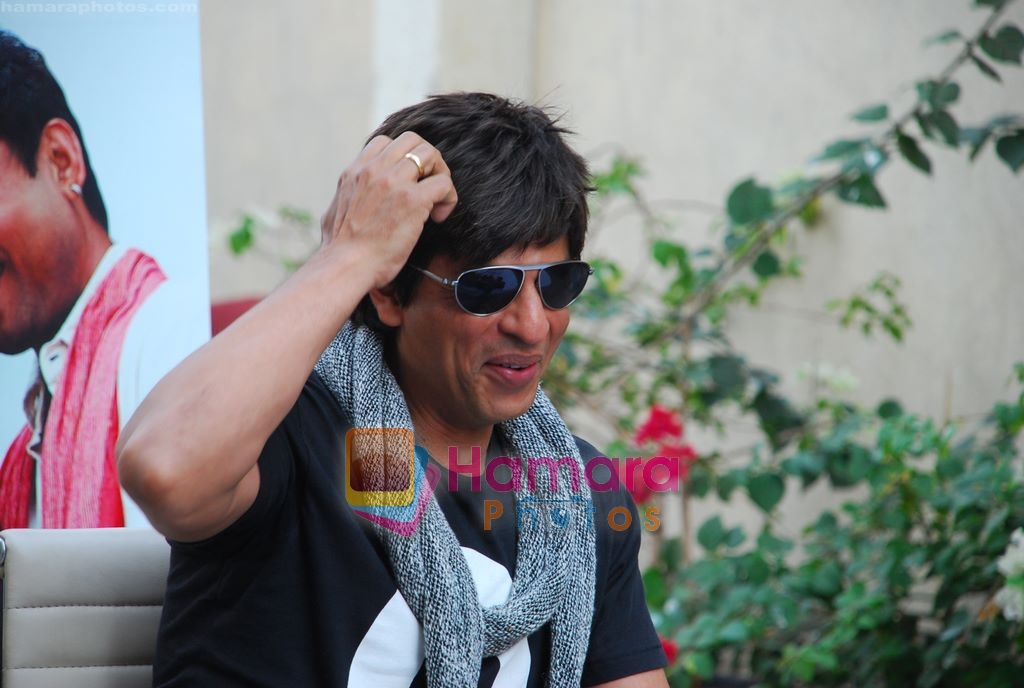 Shahrukh Khan at a press conference for his next film Billu Barber on 8th Feb 2009 