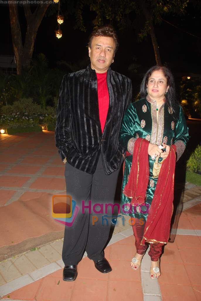 Anu Malik at Ambika Hinduja wedding reception to Raman on 11th Feb 2009 