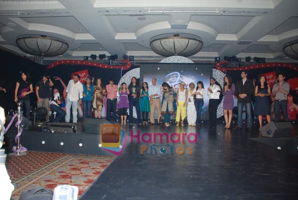 Juhi Chawla, Karan Singh Grover, Ram Kapoor, Monica Bedi, Bhagyashree, Shilpa Shukla, Gauhar Khan, Hard Kaur, Shweta Tiwari at Jhalak Dikhhla Jaa season 3 on 11th Feb 2009 