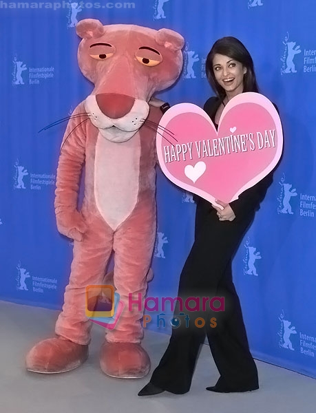 Aishwarya Rai Bachchan at the movie PINK PANTHER 2 photocall during the 59th Berlin International Film Festival at the Grand Hyatt Hotel on February 13, 2009 in Berlin, Germany 