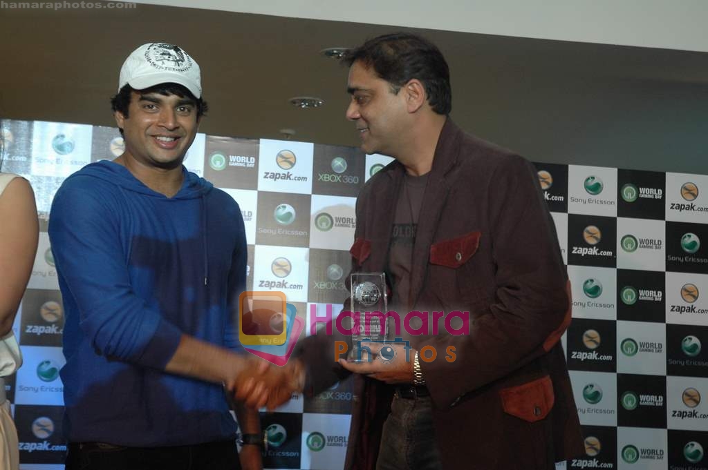 Madhavan at World Gaming day event hosted by Zapak on 12th Feb 2009 