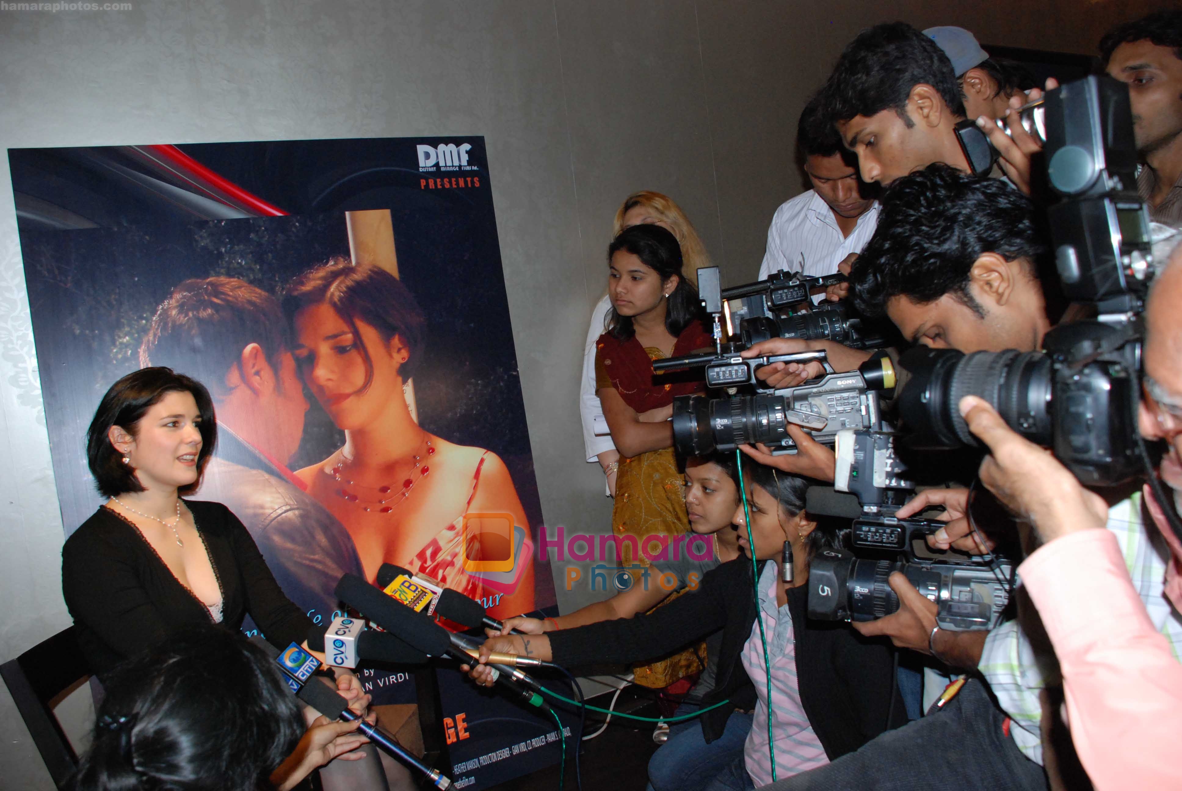 Jasmine at the Press Meet of IFilm A Distant Mirage in D Ultimate Club on 18th Feb 2009 