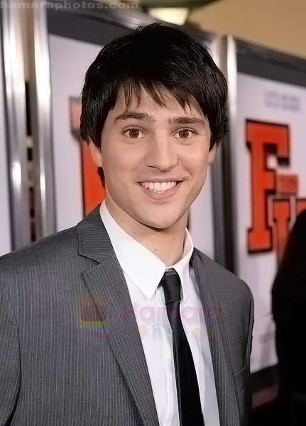Nicholas D_Agosto at the premiere of movie FIRED UP on February 19, 2009 in Culver City, California