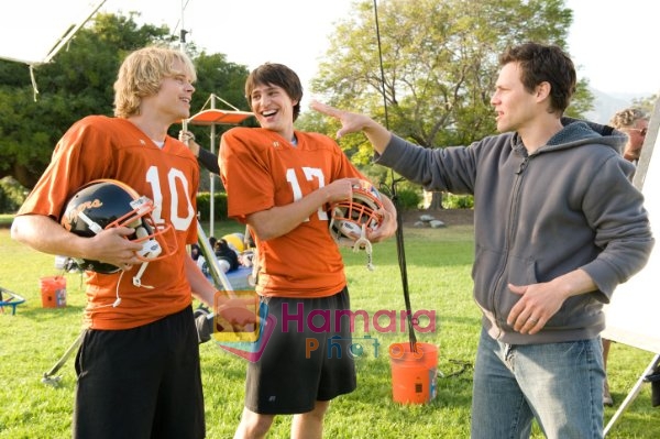 Nicholas D_Agosto, Will Gluck, Eric Christian Olsen in still from the movie FIRED UP