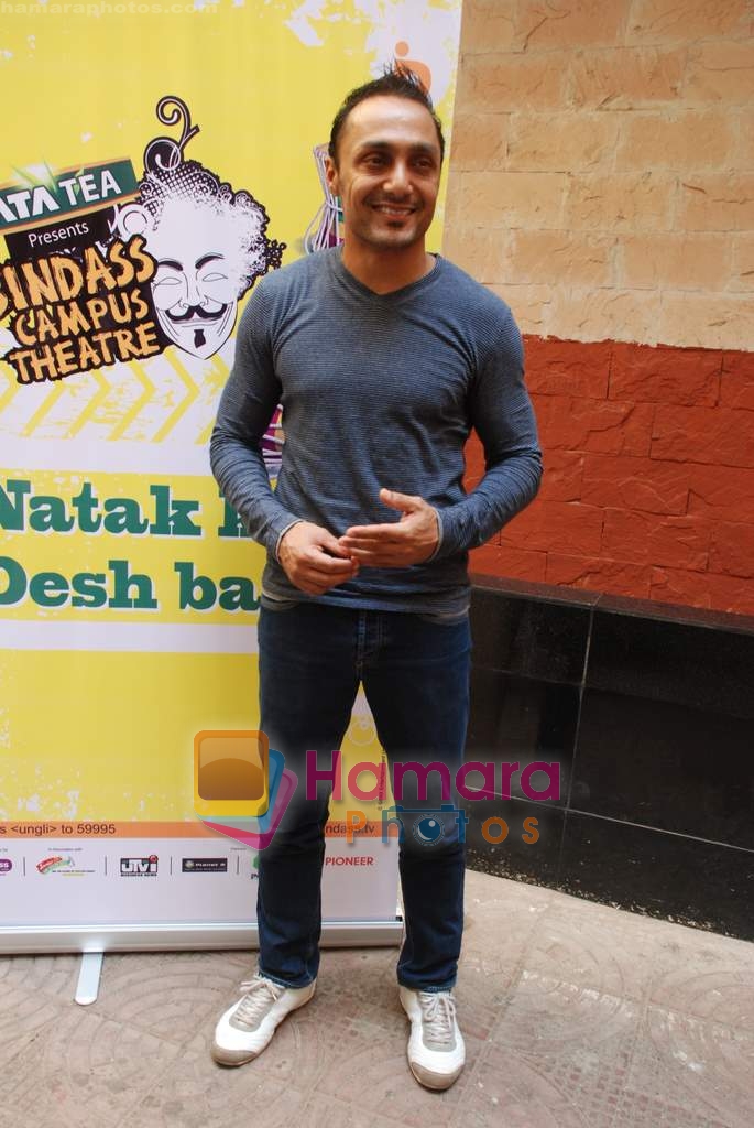 Rahul Bose at Bindass Campus Theatre in MMK College on 23rd Feb 2009