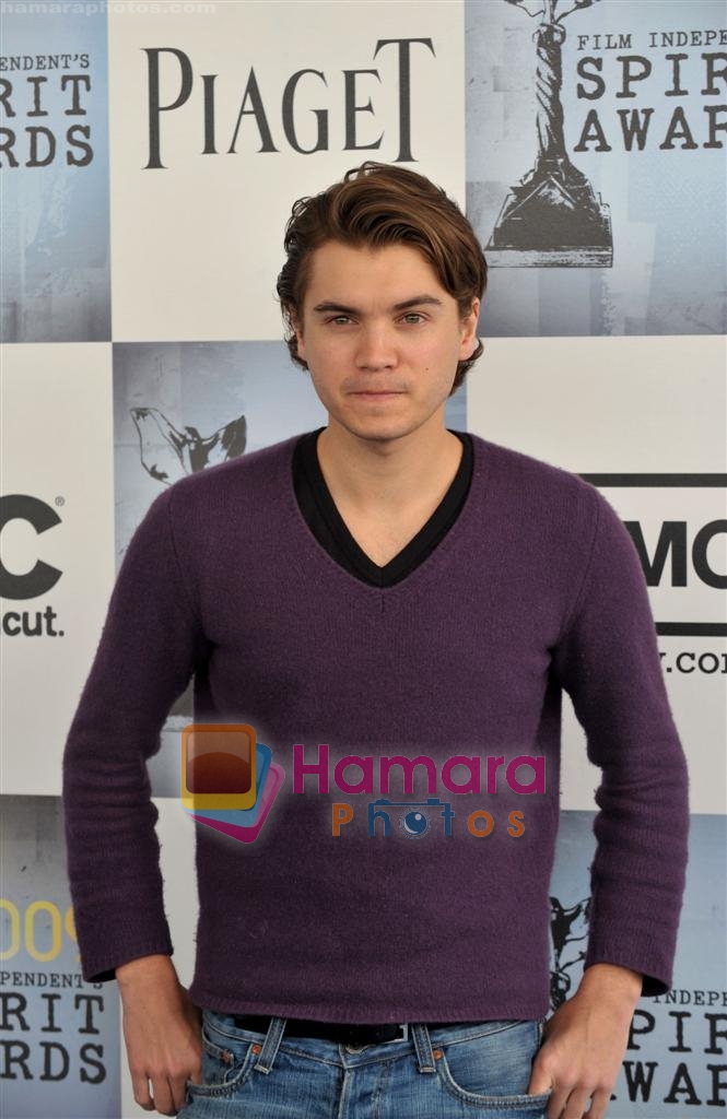 Emil at Piaget red carpet on 24th Feb 2009