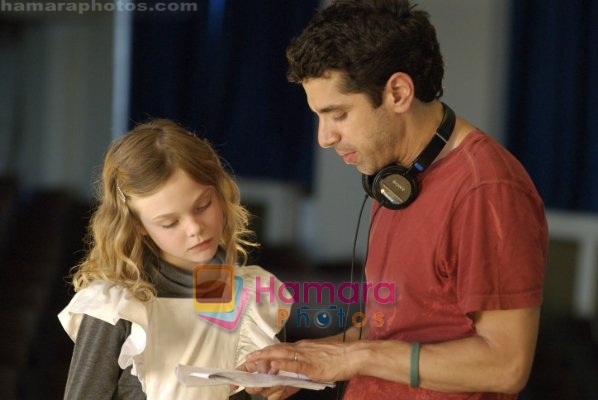 Elle Fanning, Daniel Barnz in the still from movie Phoebe in Wonderland