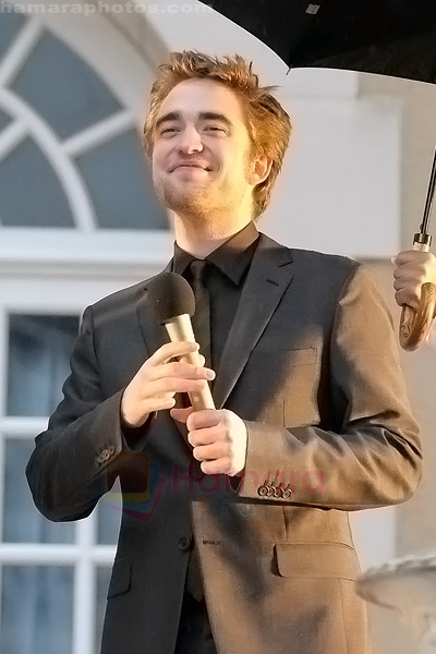 Robert Pattinson at the TWILIGHT Premiere on February 27, 2009 in Tokyo, Japan
