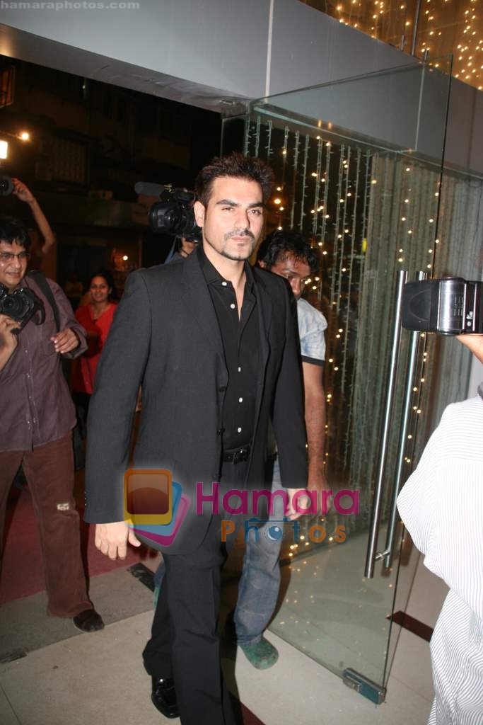 Arbaaz Khan at Amrita Arora and Shakeel's sangeet party in Bandra on 1st March 2009 