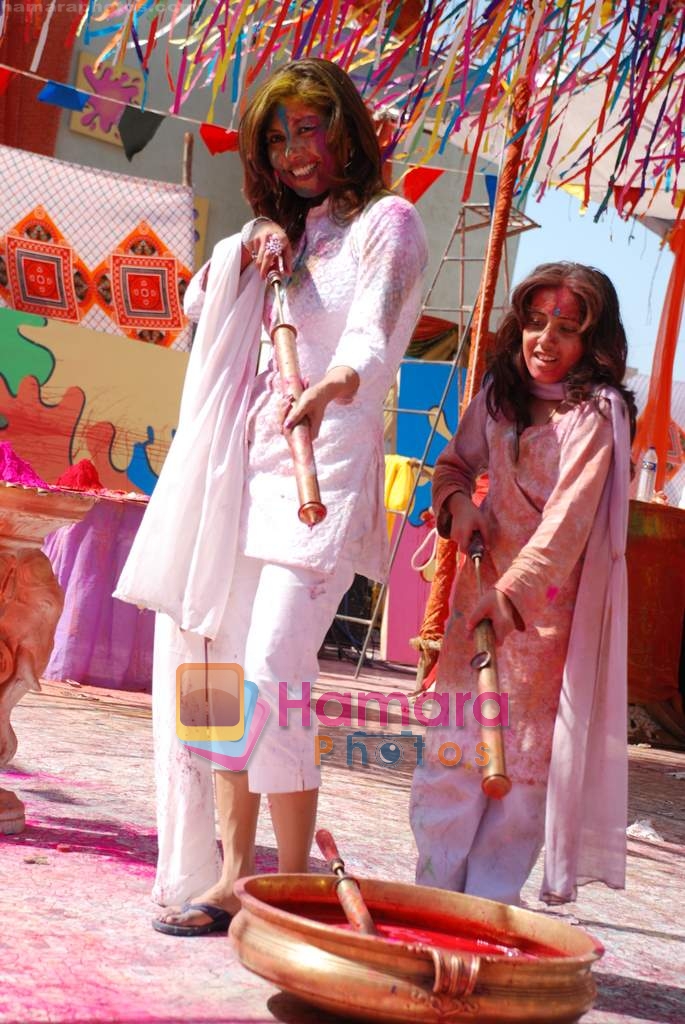 Manini De at Holi celebrations by NDTV Imagine on 3rd March 2009 