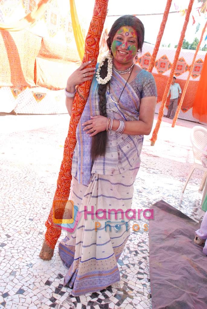 Swati Chitnis at Holi celebrations by NDTV Imagine on 3rd March 2009 