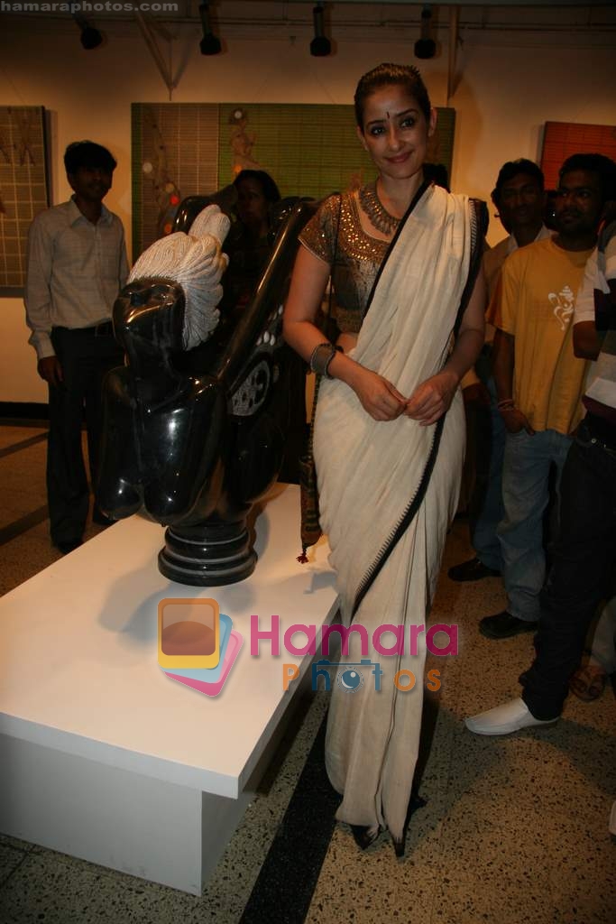 Manisha Koirala at art event on 4th March 2009 
