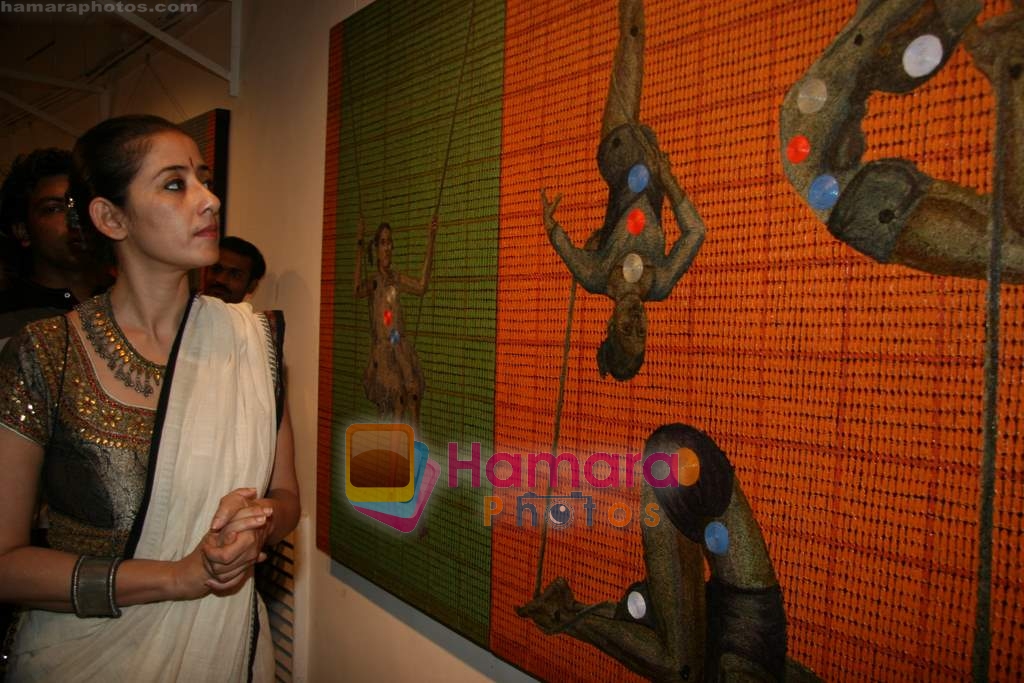 Manisha Koirala at art event on 4th March 2009 