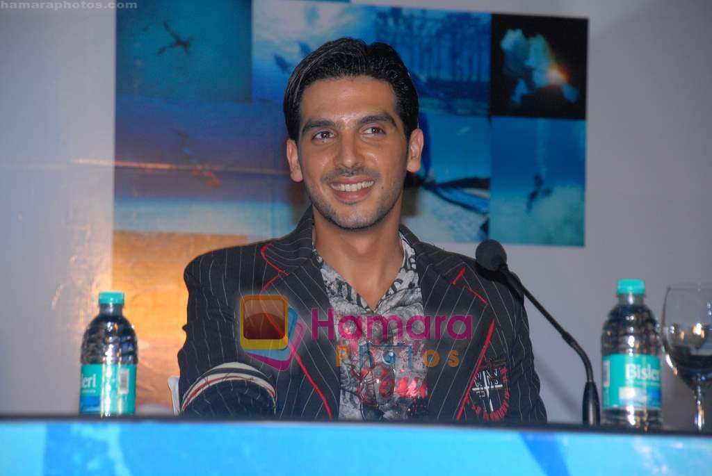 Zayed Khan at the Press Conference of the film Blue in Rennaissance Hotel, Powai on 6th March 2009 