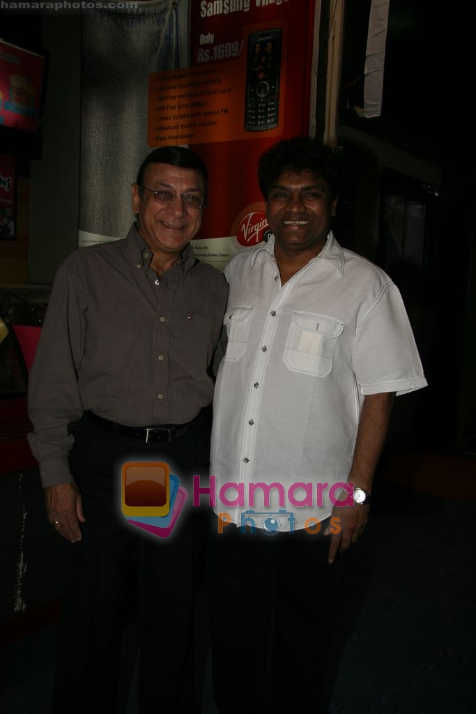 Johnny Lever at FTII screening in BIG Cinemas, Andheri, Mumbai on 7th MArch 2009 