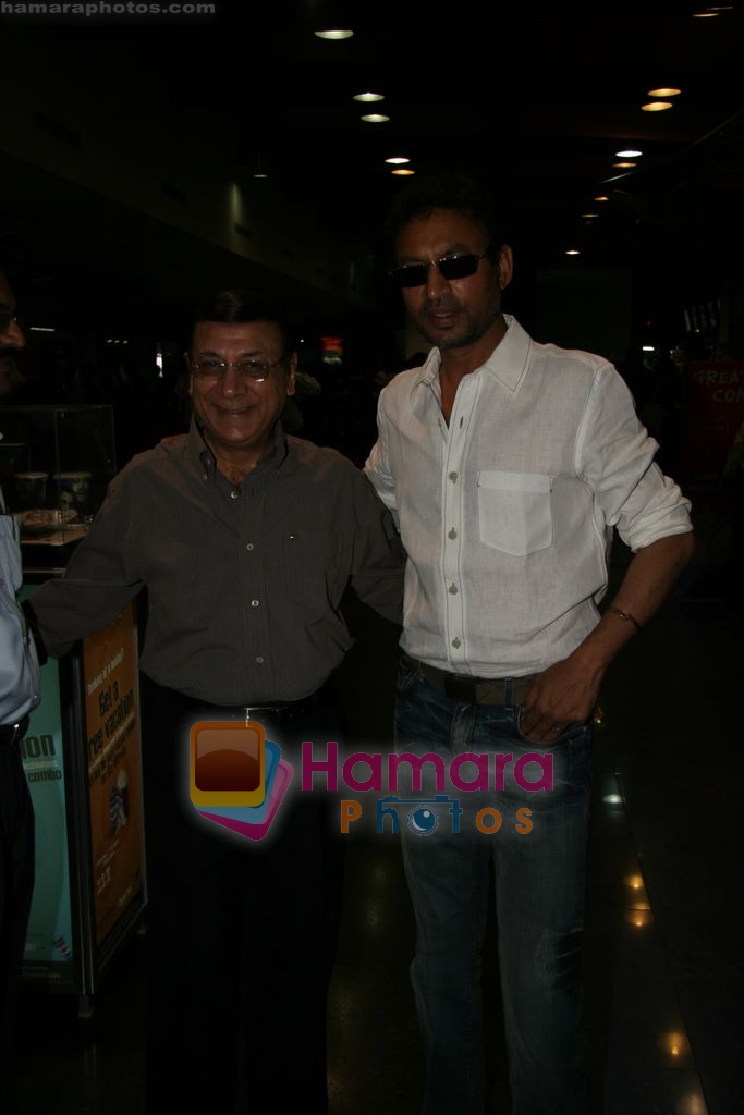 Irrfan Khan at FTII screening in BIG Cinemas, Andheri, Mumbai on 7th MArch 2009 
