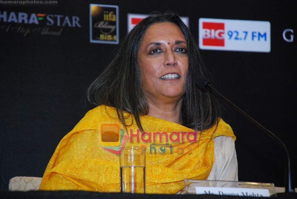 Deepa Mehta at the promotion of film Videshi in Sahara Star on 12th March 2009 