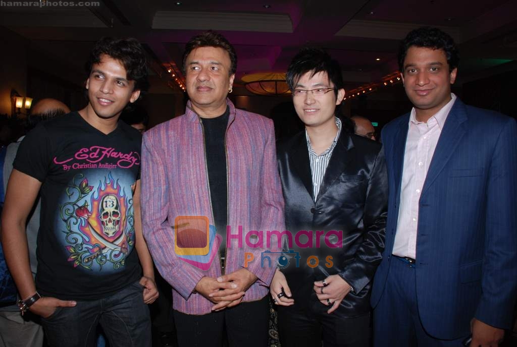Abhijeet Sawant, Anu Malik, Chang at Real Channel Launch in J W Marriott on 19th March 2009 