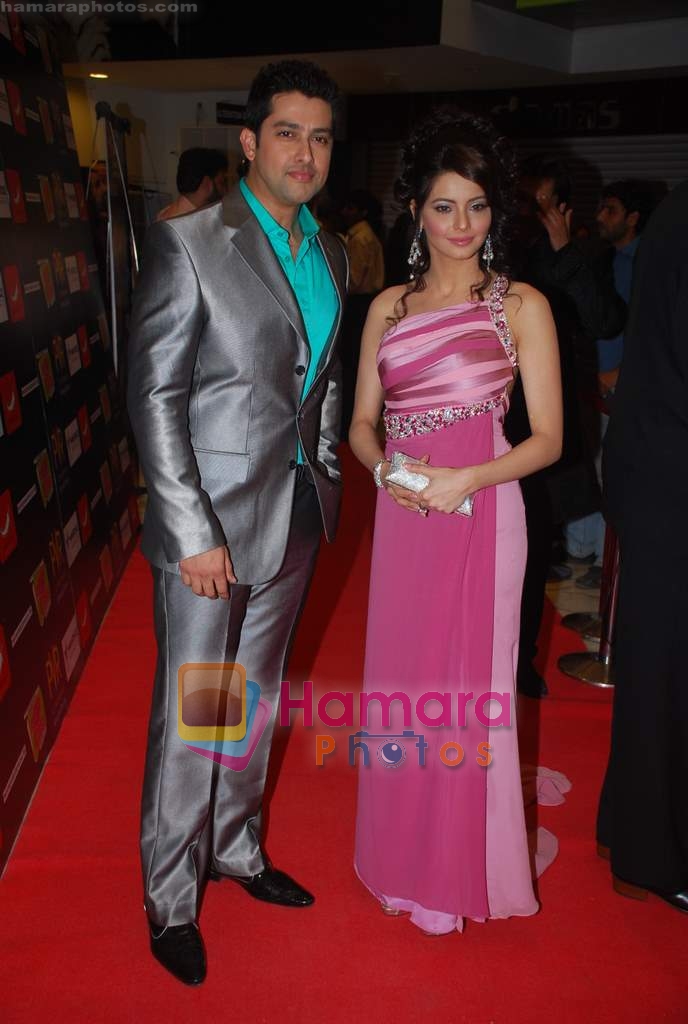 Aftab Shivdasani, Aamna Shariff at the Premiere of Aloo Chaat in PVR, Juhu on 19th March 2009 